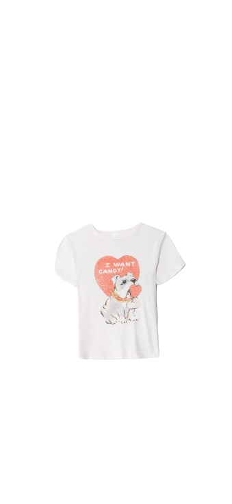 RE|DONE I Want Candy Tee