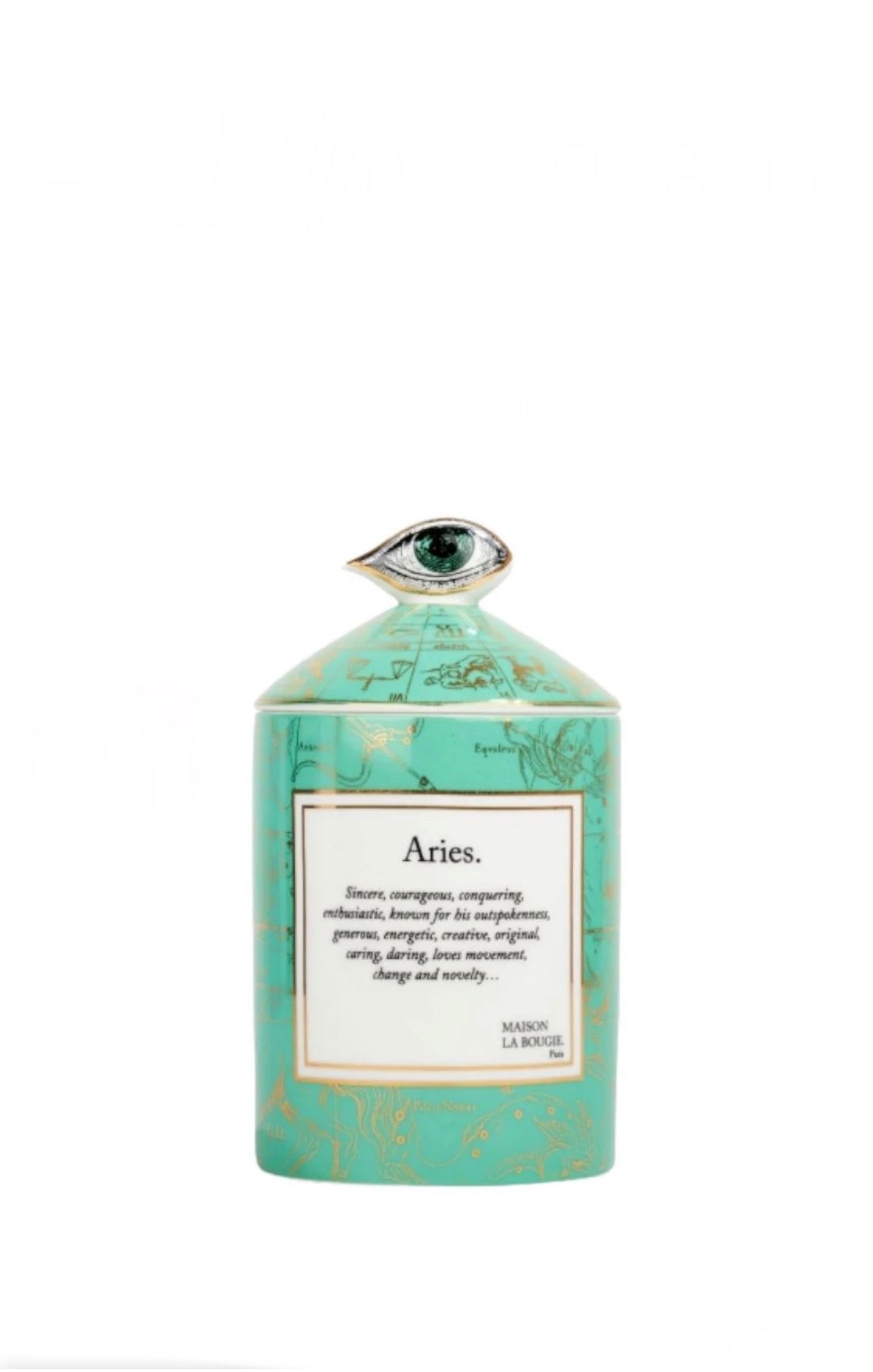 MAISON LA BOUGIE Aries Zodiac Candle