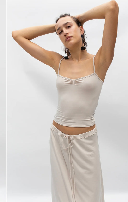 TROIS THE LABEL Eva Top in BONE
