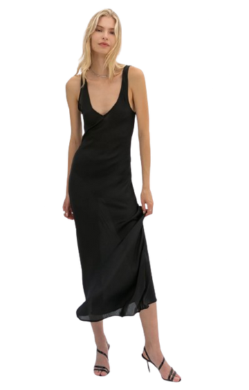 TROIS THE LABEL Love Dress in Black