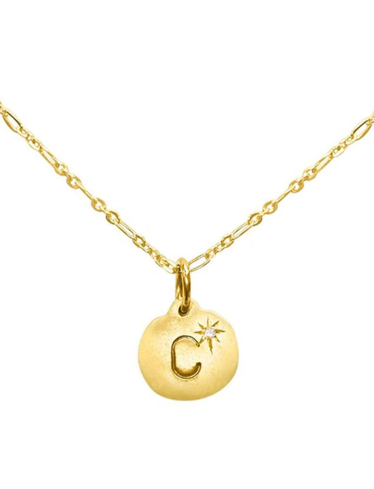 Paperclip Chain 20" Gold Plated Adjustable