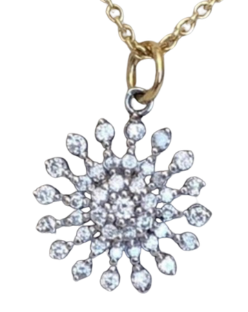 Diamond Starburst Necklace