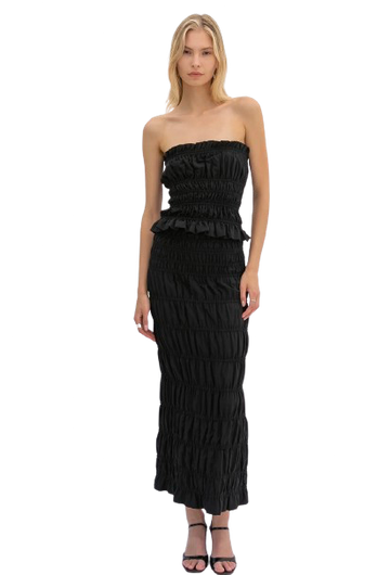 TROIS THE LABEL Margaux Skirt in Black