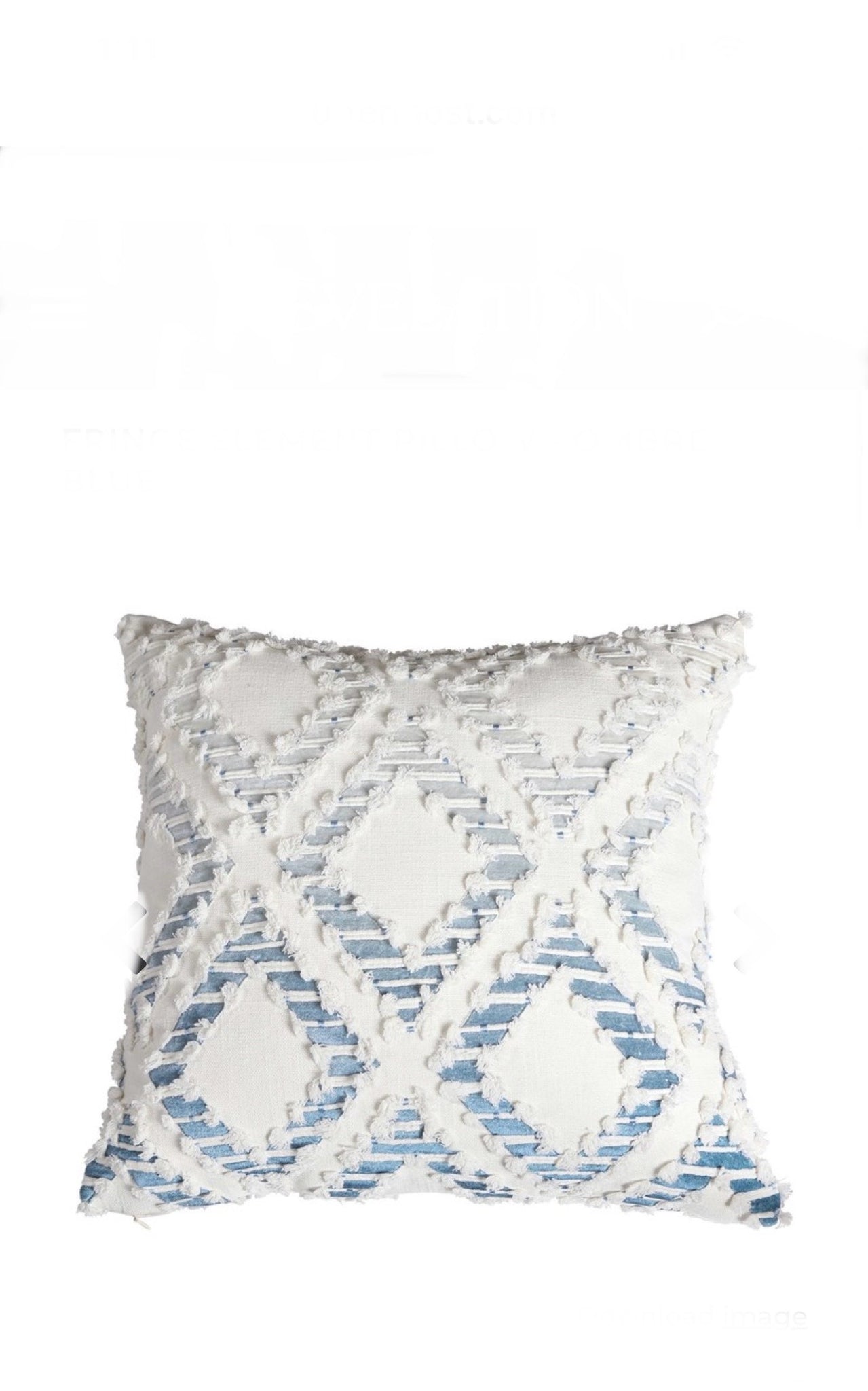 UTTERMOST Fringe Element Pillow