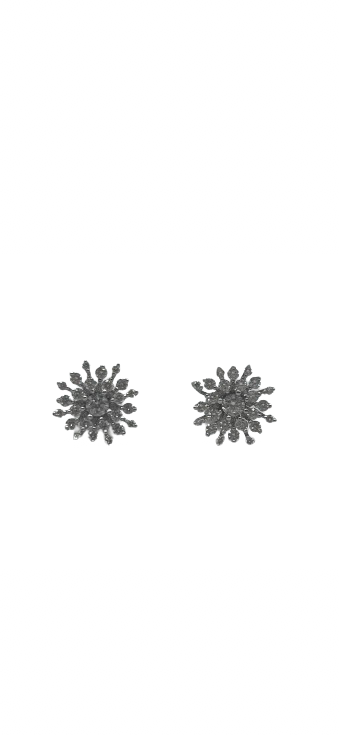 LARK LUXURIES CHLOE Snowflake Earrings
