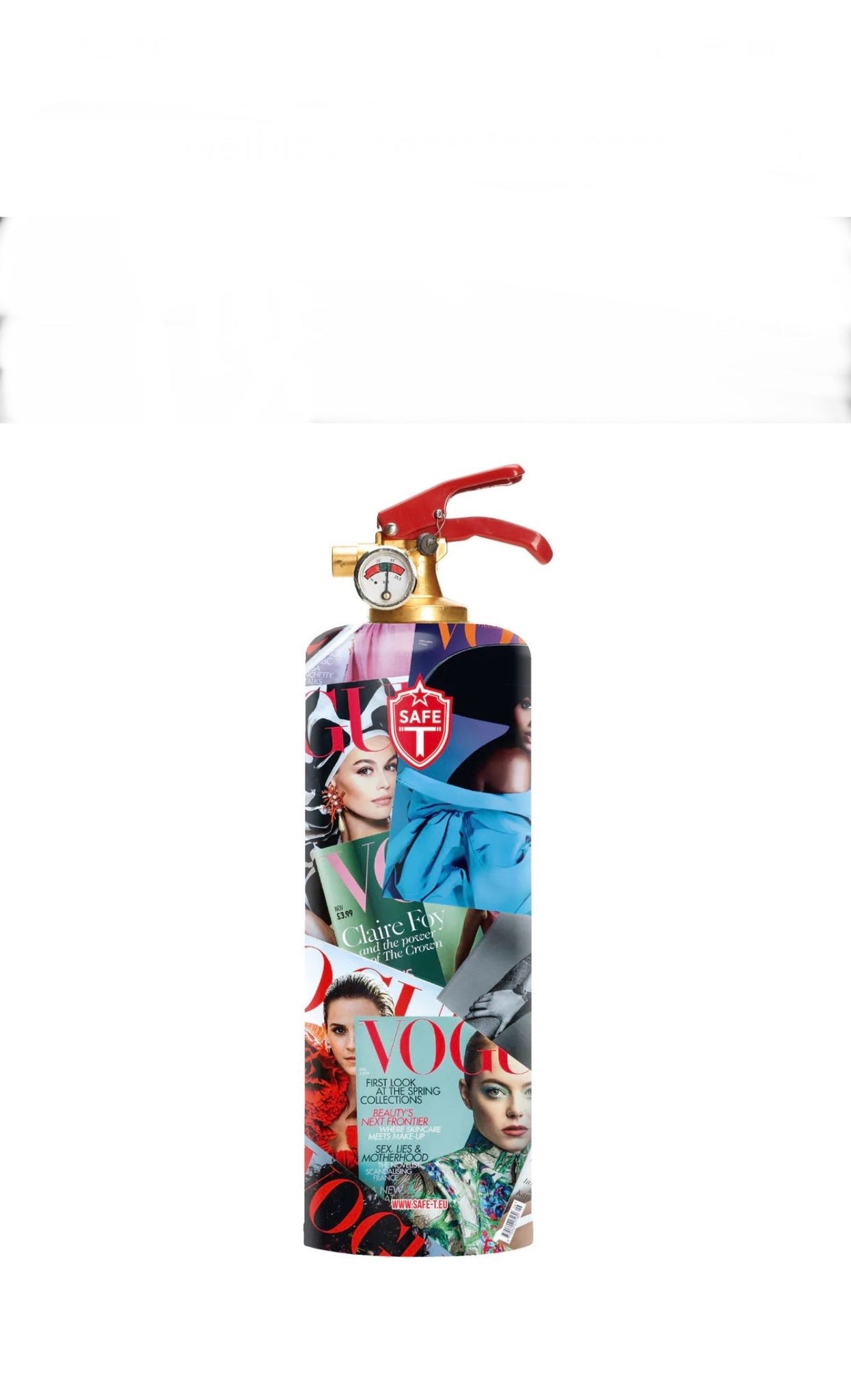Designer Fire Extinguisher: VOGUE