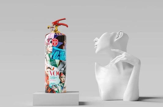 Designer Fire Extinguisher: VOGUE