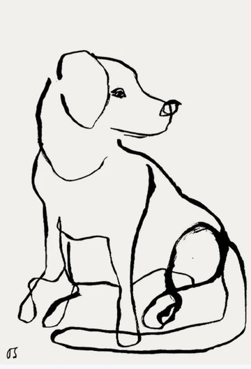 OLIVIA SEWELL Original Art: "The Labrador"
