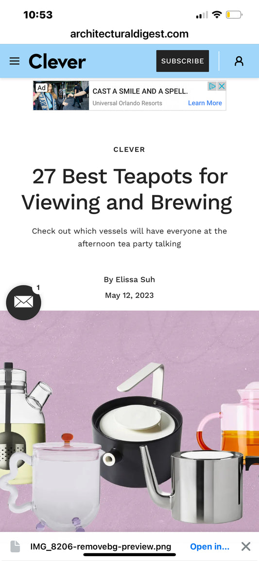 CASARIALTO Little Rose Teapot